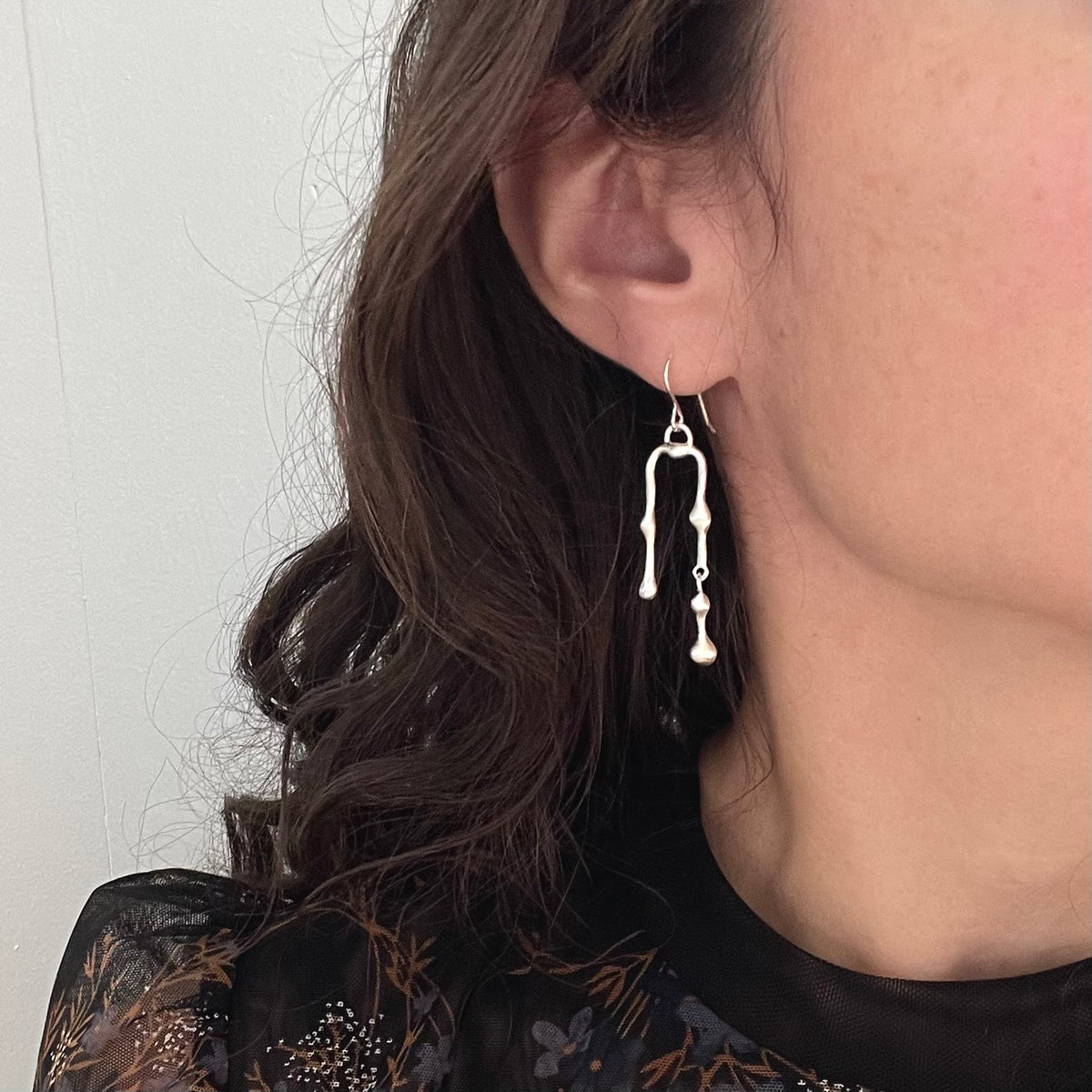 Rockweed Dangle Earrings