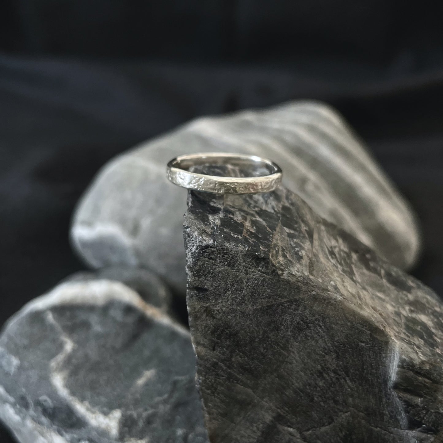 Rock Textured Ring (mini)