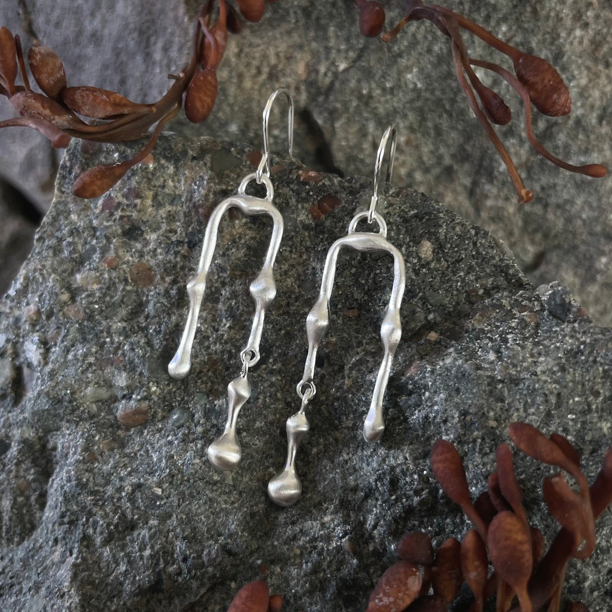 Rockweed Dangle Earrings
