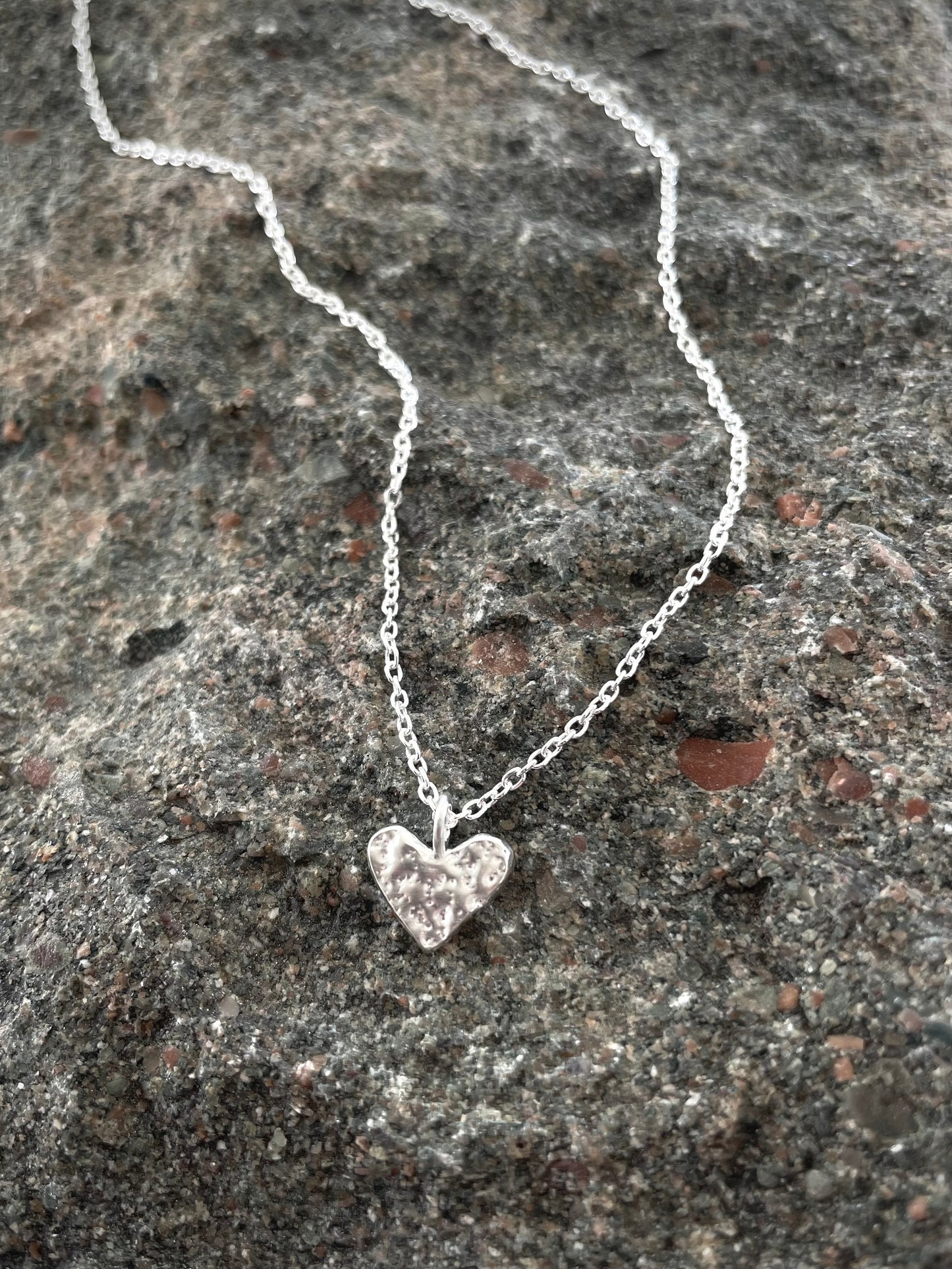 Heart Rock Pendant