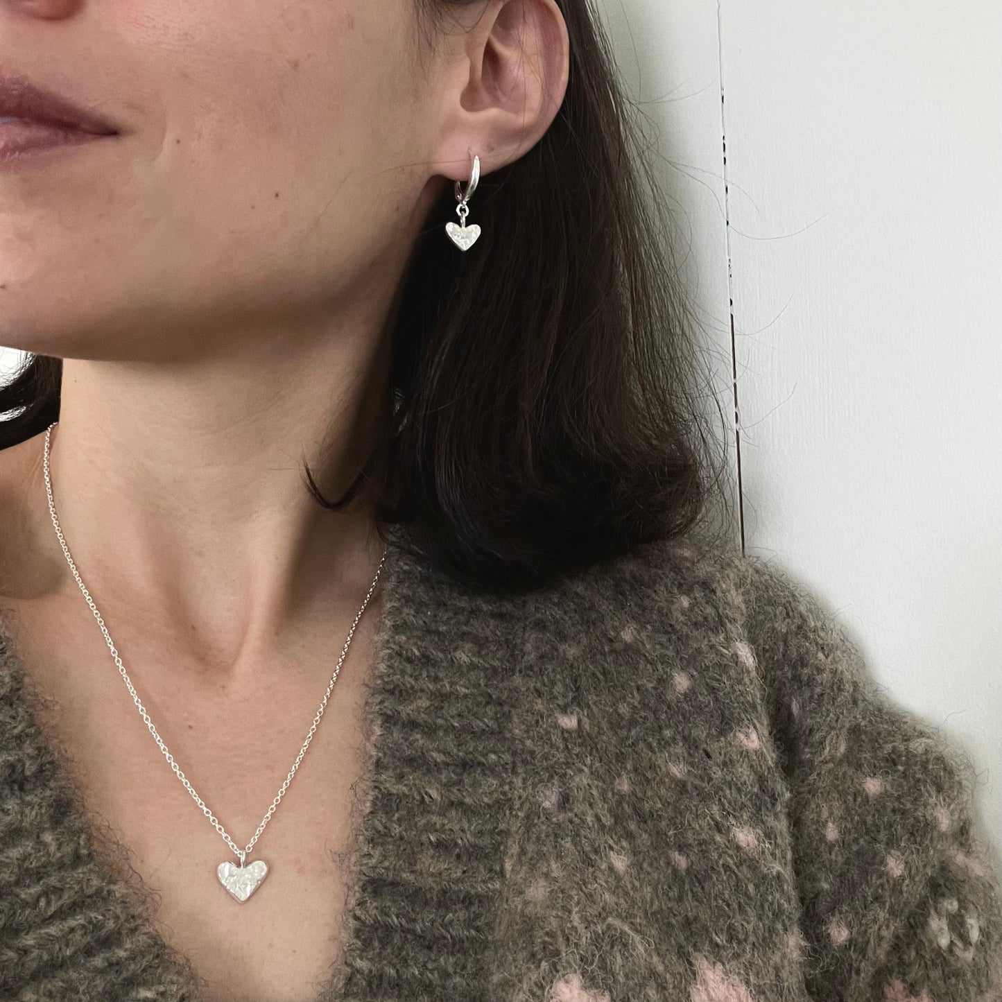 Heart Rock Pendant