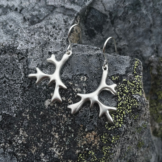 Coastal Lichen Dangle Earrings