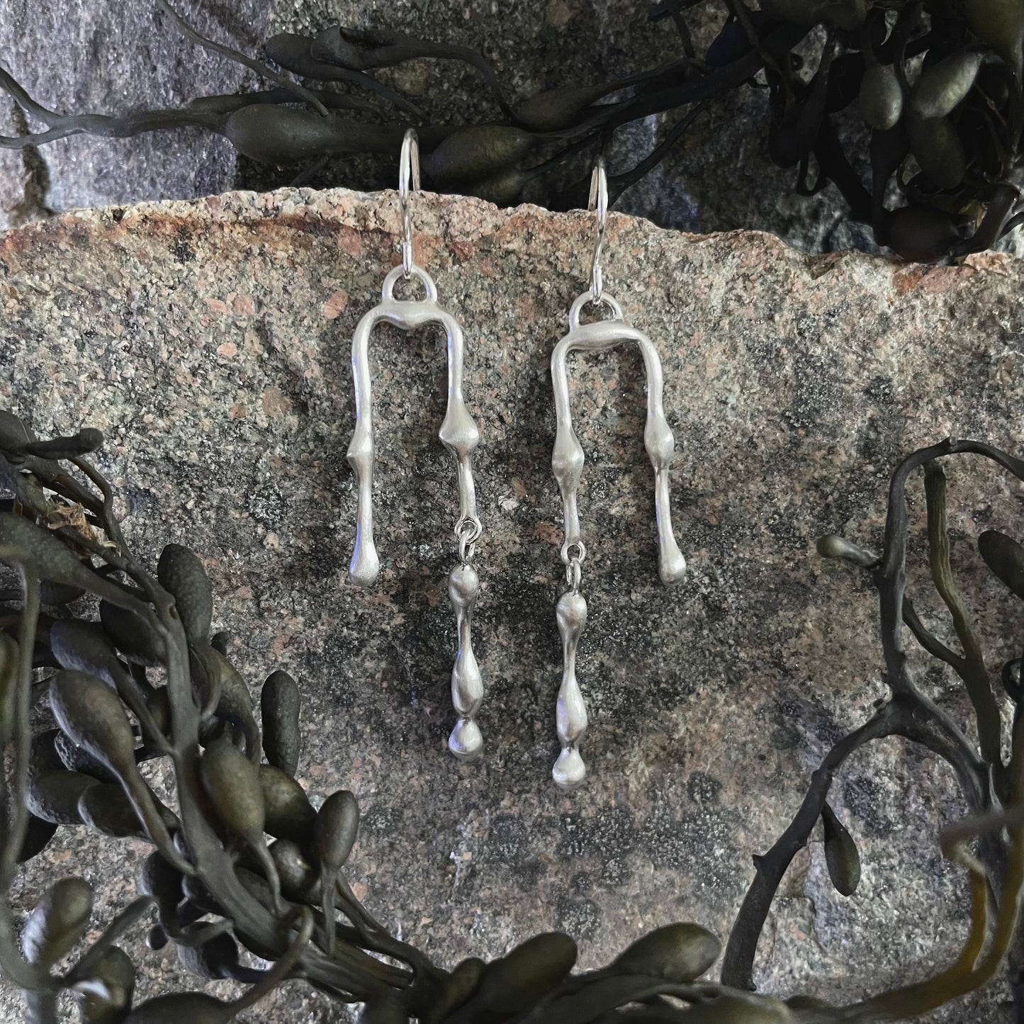 Rockweed Dangle Earrings