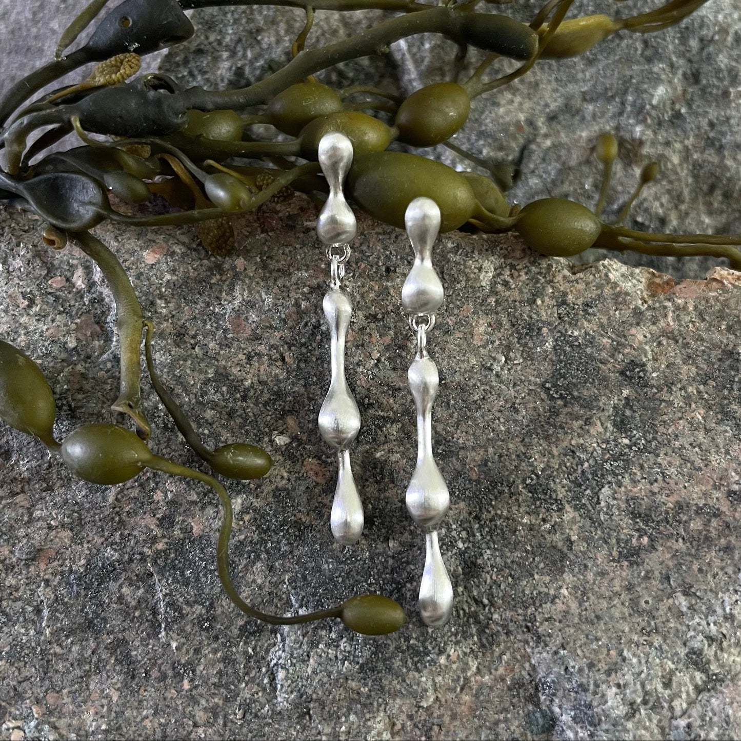Rockweed Drop Earrings