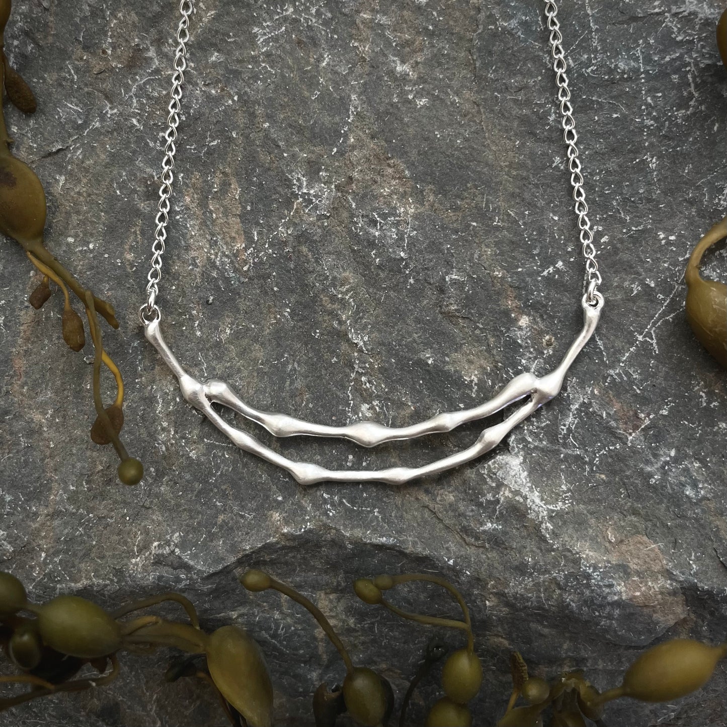 Tidal Seaweed Necklace