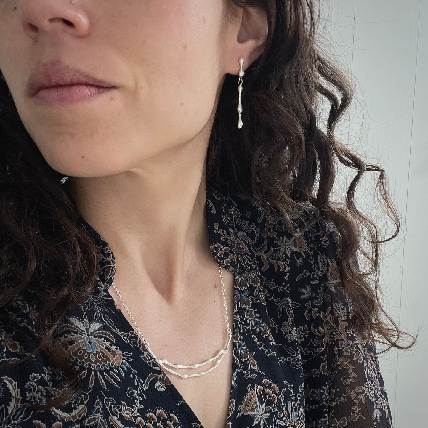 Rockweed Drop Earrings