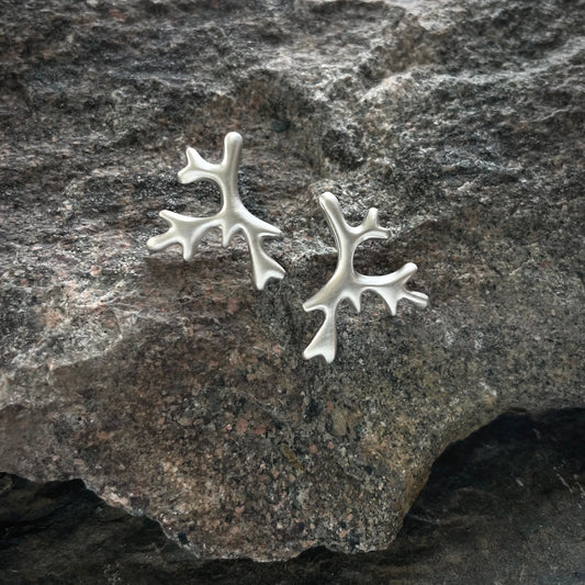 Coastal Lichen Earrings 02